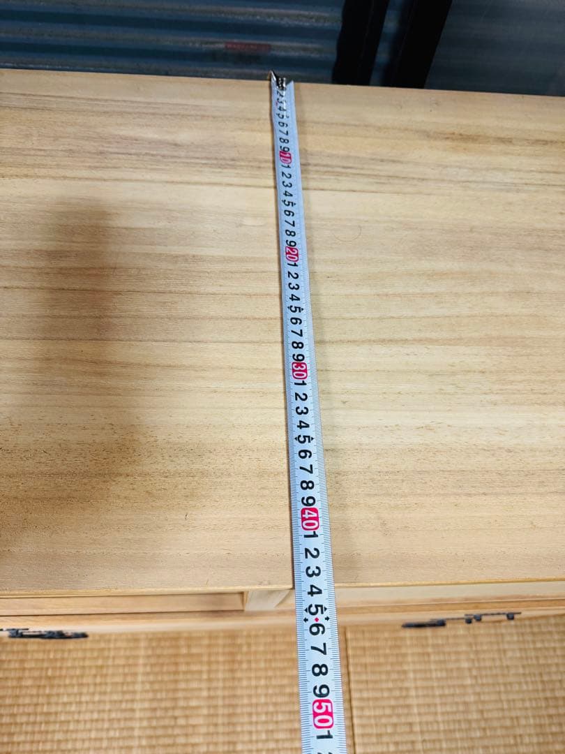 桐タンス 3段 引き戸タイプ 着物用 木製 押入れ タンス 箪笥 引き出し 収納