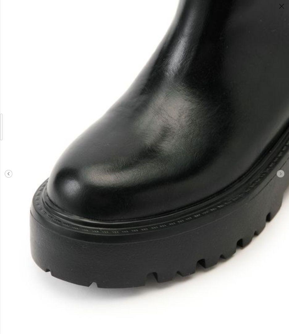 美品 SYユナイテッドアローズ <SY>ボリュームソールプレーンロングブーツ厚底