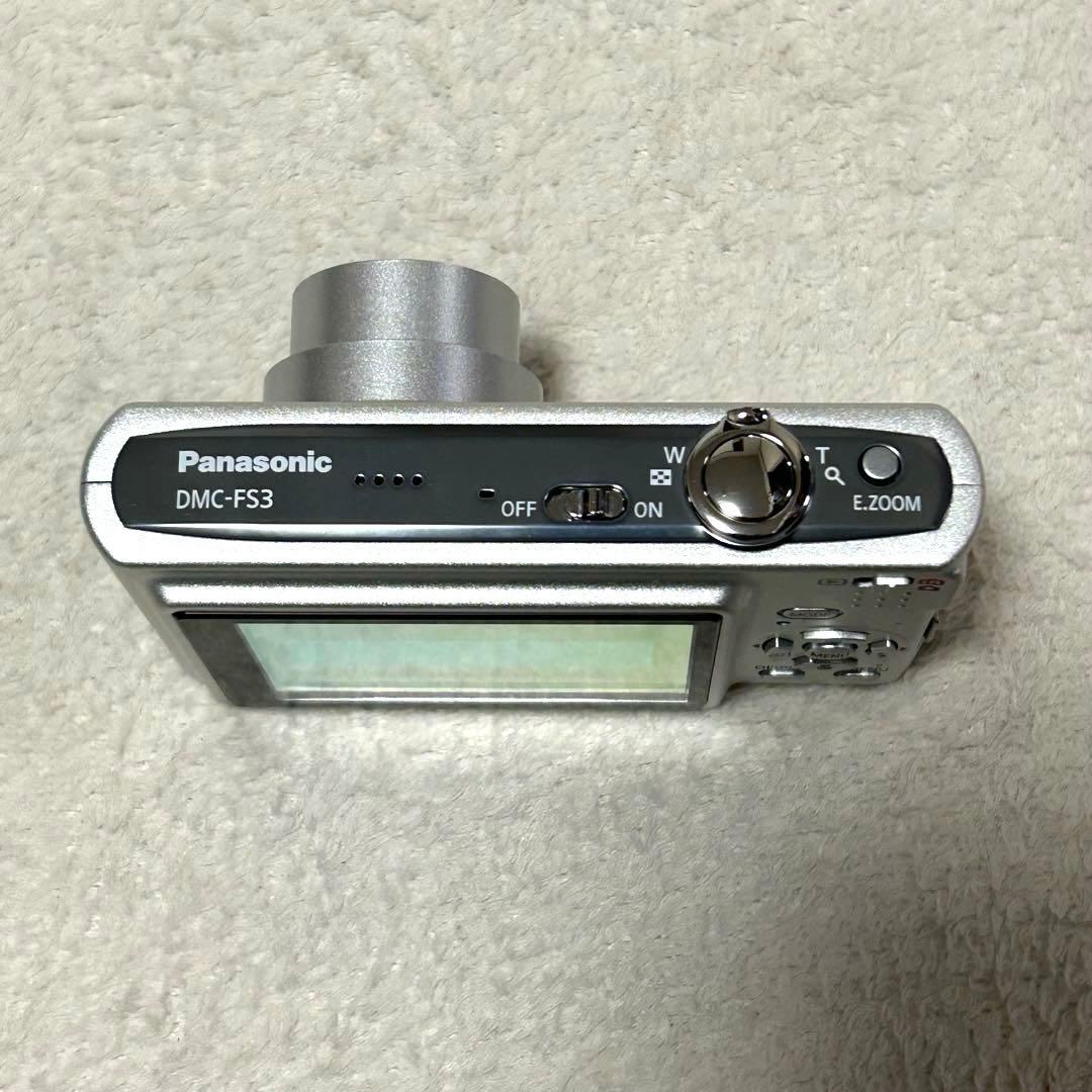 【極美品 動作確認済】Panasonic LUMIX DMC-FS3 シルバー