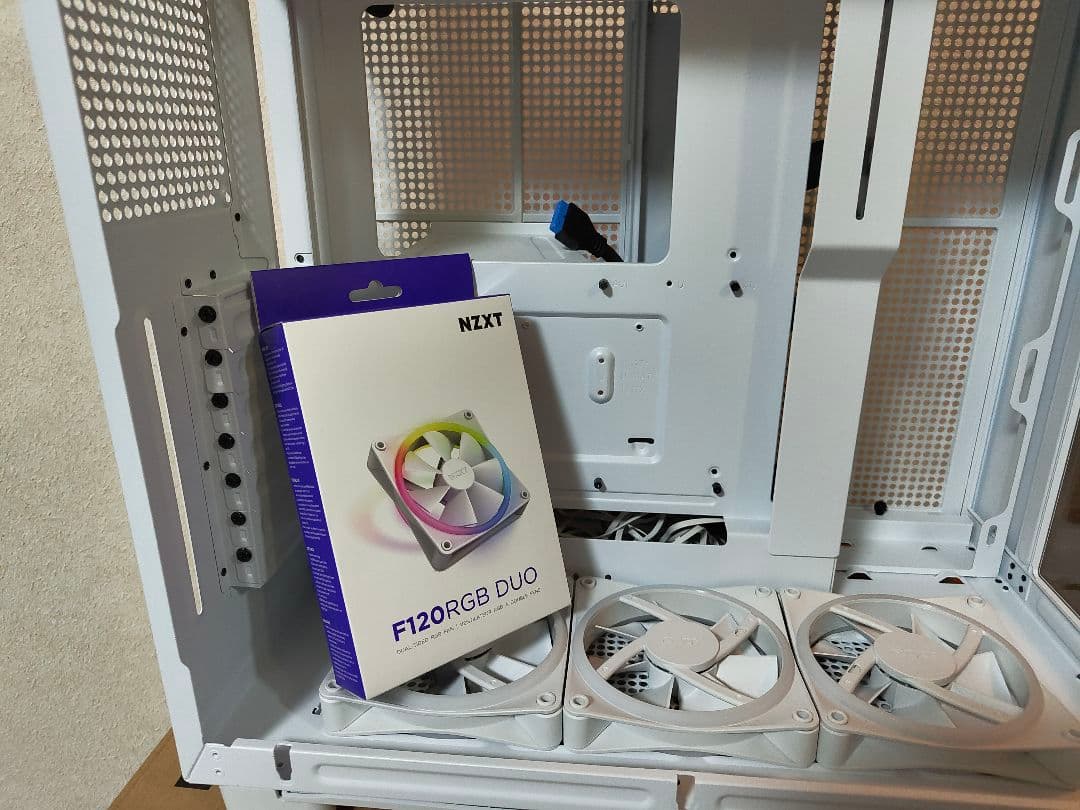 NZXT H9 FLOW ホワイト PCケース White 白