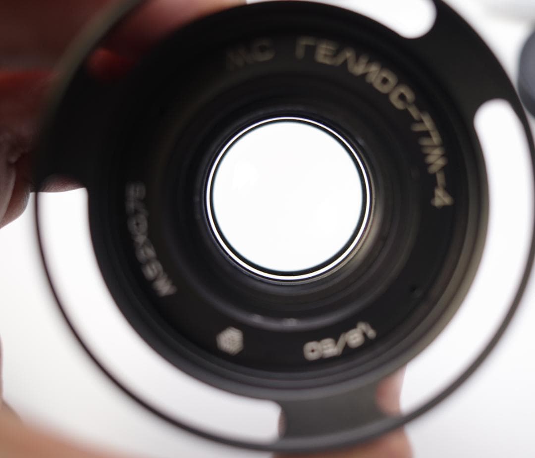 39　新品同様　希少ヘリオス　77M-4　ぐるぐるボケレンズ　　M42