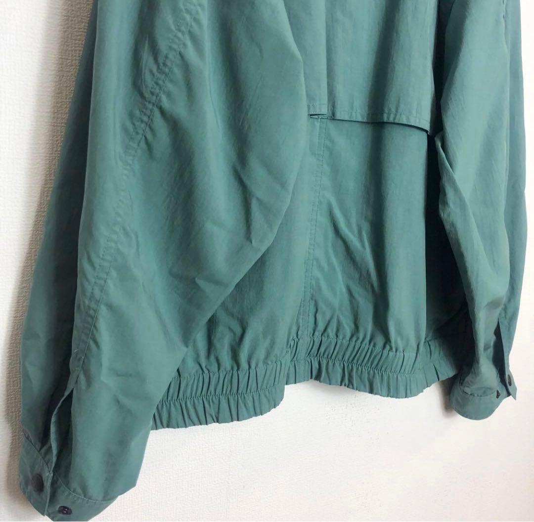 St.Andrews LINKS ゴルフブルゾン　刺繍ロゴ　レトロ　グリーン