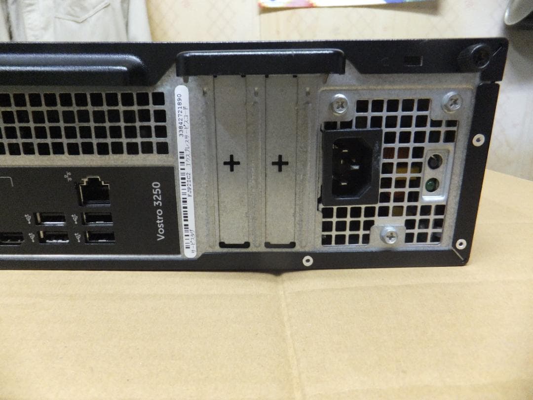 (1659) W11秒速起動新品SSD254G dell3250 i7 12G