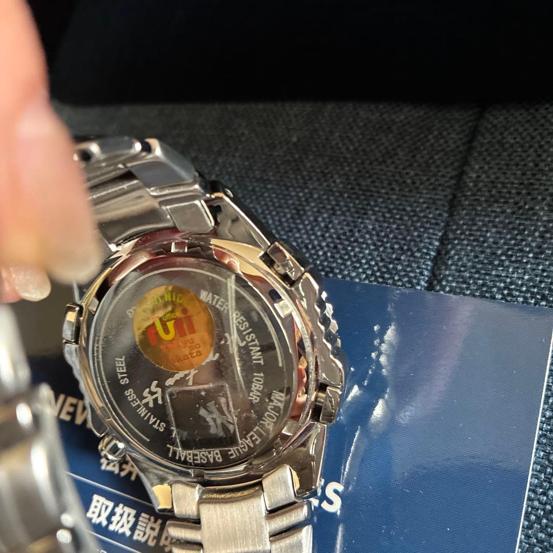 NEW YORK YANKEES MATSUI 55 腕時計シチズン箱保証書あり