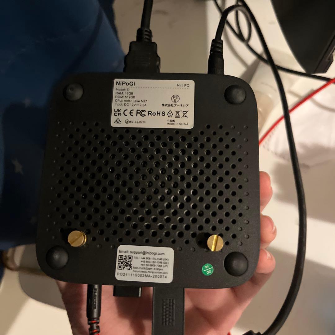 ミニPC NiPoGi Mini PC Intel Insiden97