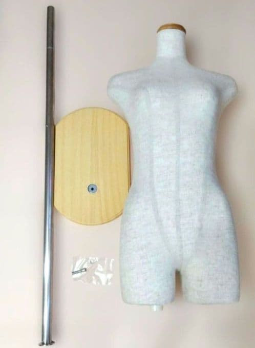 ピン針が刺せる　ボディ　トルソー　マネキン　台座の安定感抜群高141～175cm