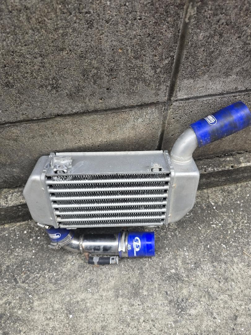 CT21S ワゴンR用アルミ インタークーラー シリコンホース付き