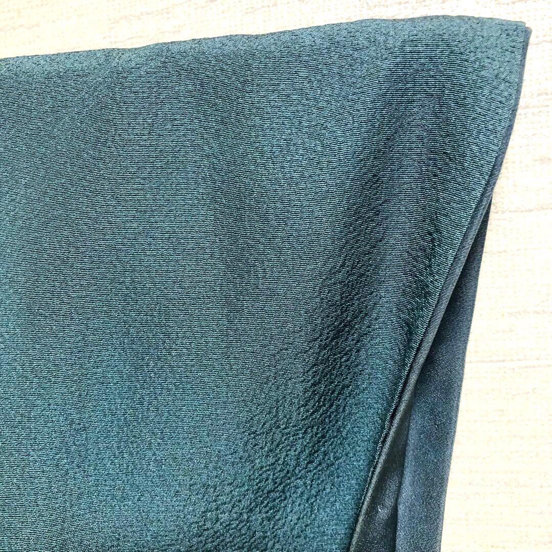 【美品　トールサイズ】小紋　雪　正絹　丹後　京友禅　袷　裄丈71 身丈174