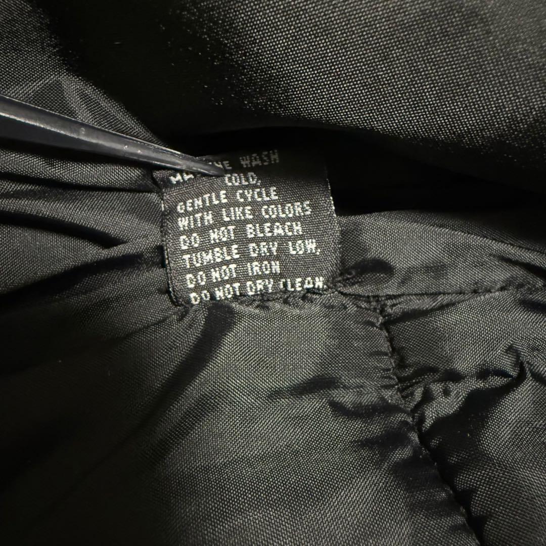 D&G ドルチェ＆ガッバーナ ロゴ 中綿ベスト ブラック S 短丈