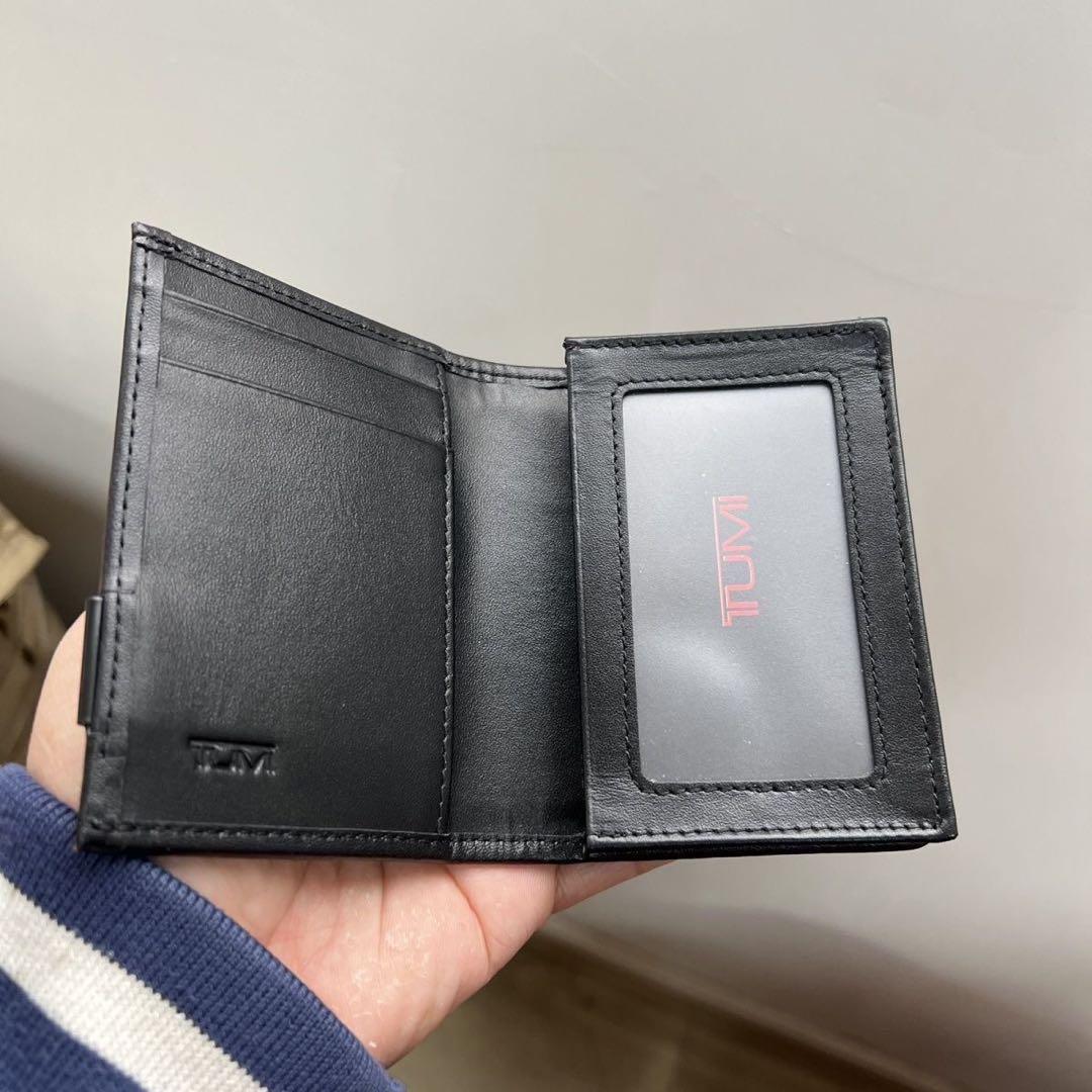 【新品未使用】TUMI ブラック ナイロン素材　名刺入れ(2点セット)