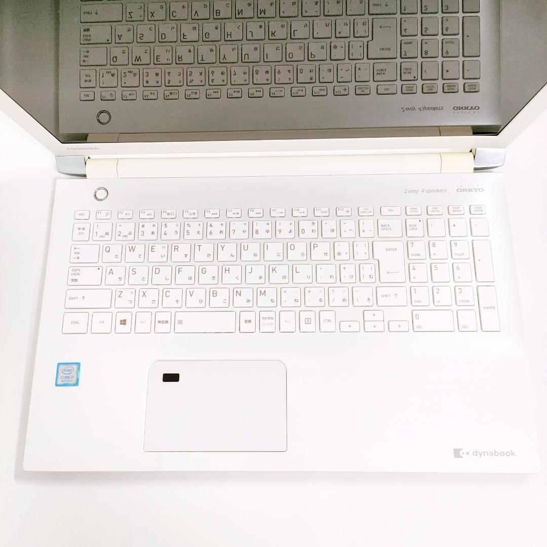 第8世代i7✨️16GB/SSD512G/オフィス/カメラ付き白ノートパソコン