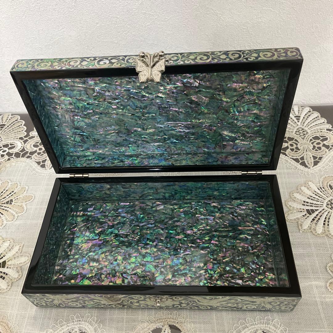 螺鈿細工　小物入れ