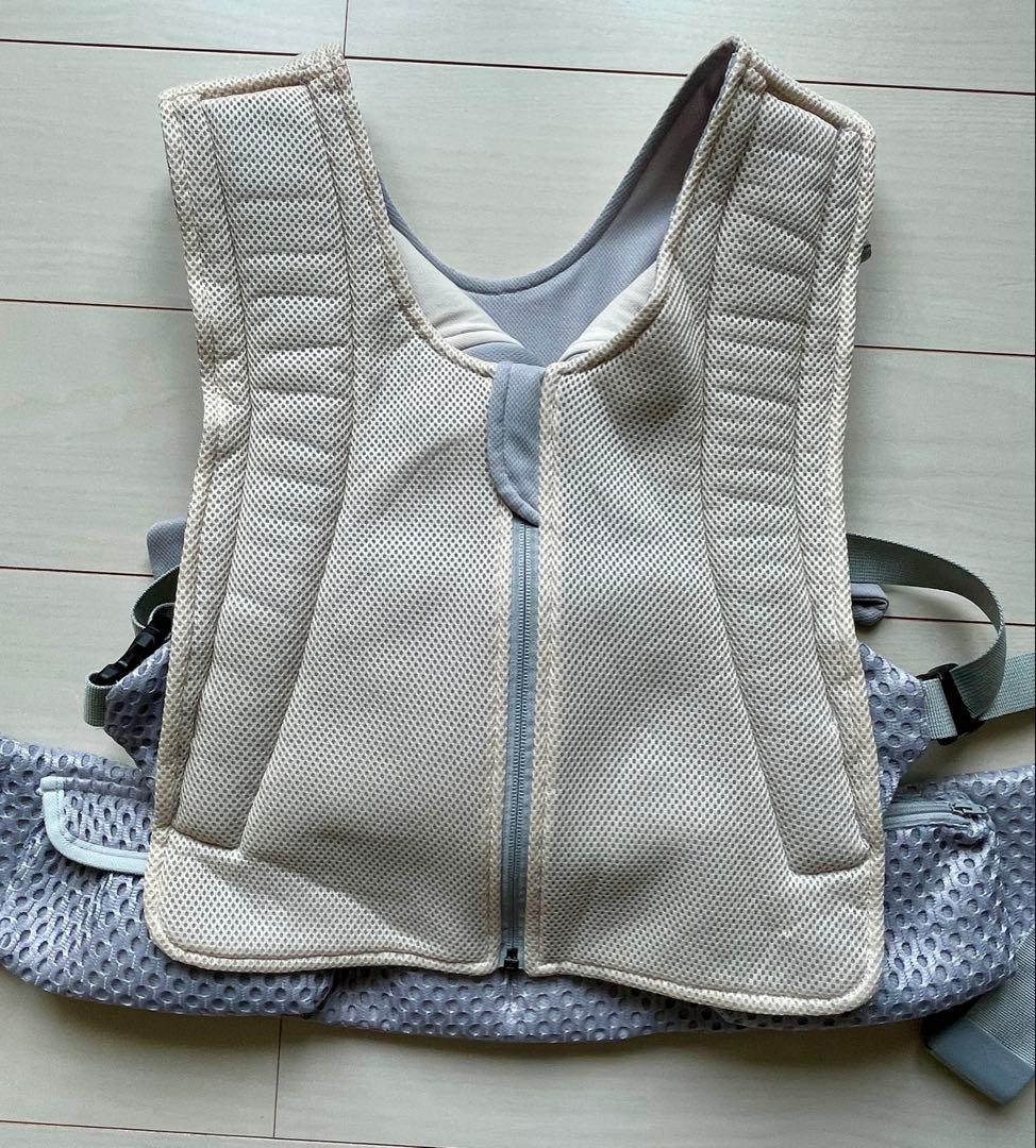 bebeswan ベスト抱っこ紐 シルバーグレー