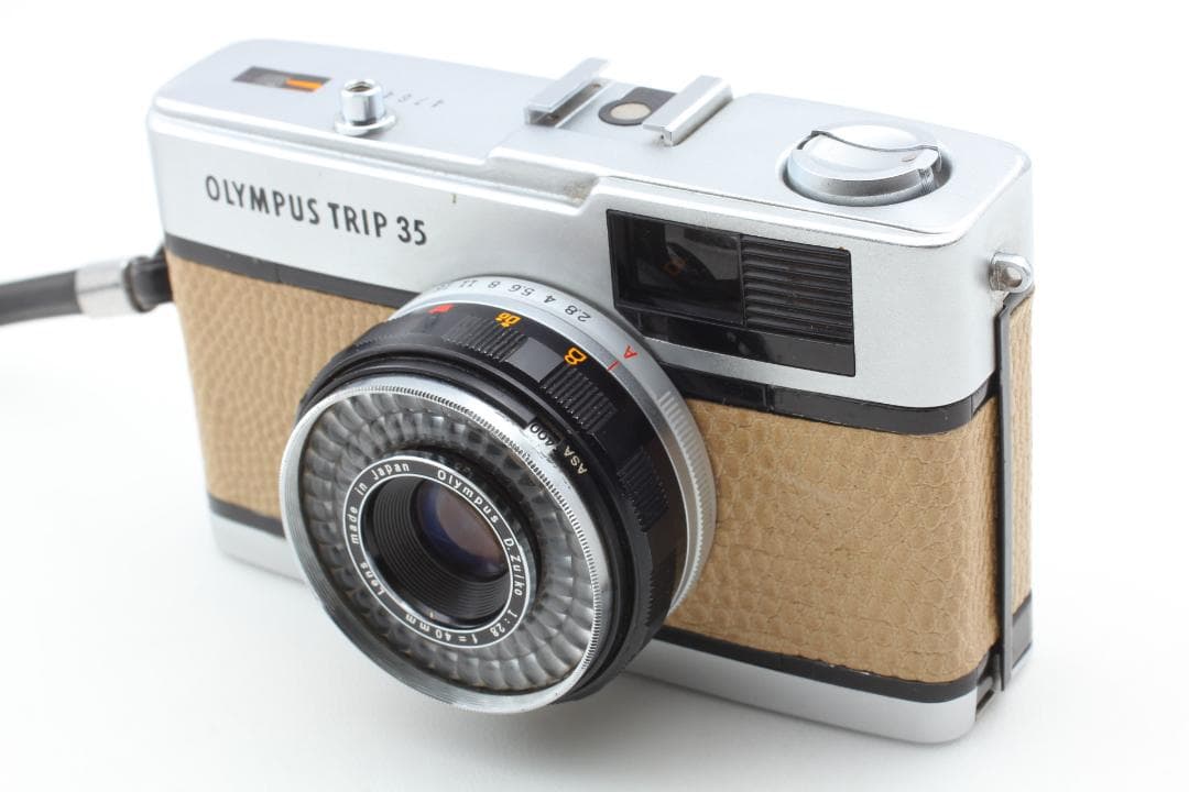 【整備済　美品】ベージュ オリンパスTrip35 40mm f2.8 #1241