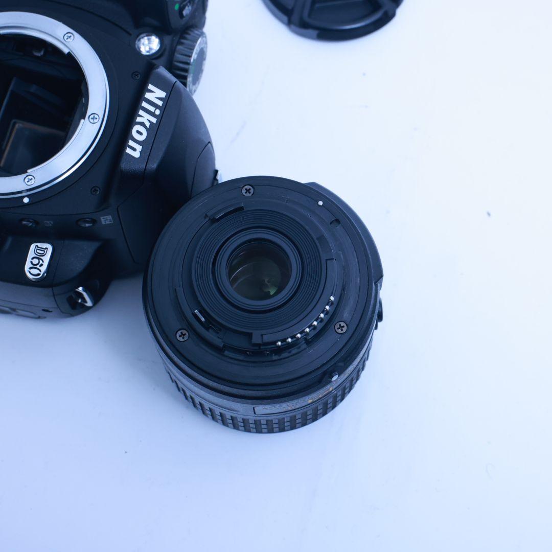 スマホ転送可 Nikon D60 デジタル一眼レフ カメラ 望遠レンズ付