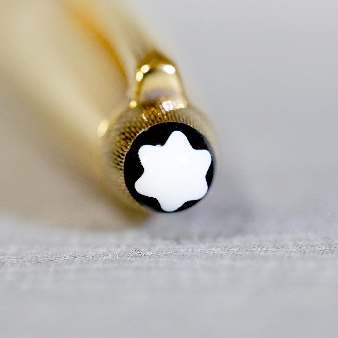 【送料込み】モンブラン ボールペン １６４３ ソリテール バーレイ バーメイル