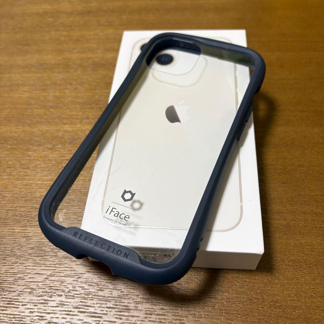 Apple iPhone 13 スターライト 本体 充電ケーブルiFace付き