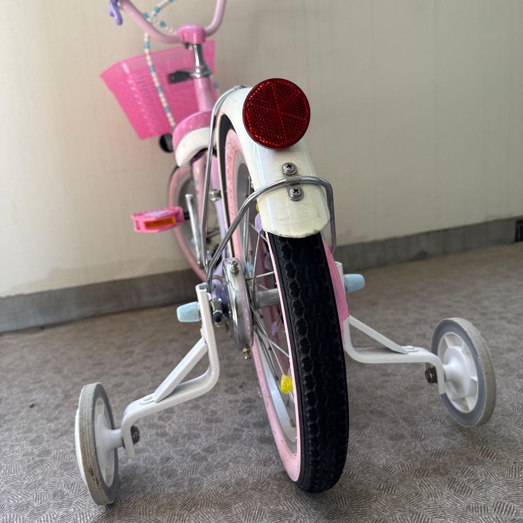 【室内保管】16インチ ides ディズニープリンセス 自転車 【直接引渡】