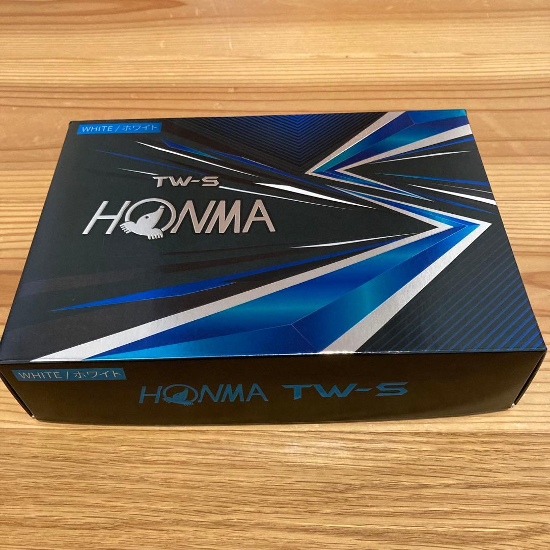 ホンマ　TW-S ツアーワール　ホワイト　５ダース　ゴルフボール