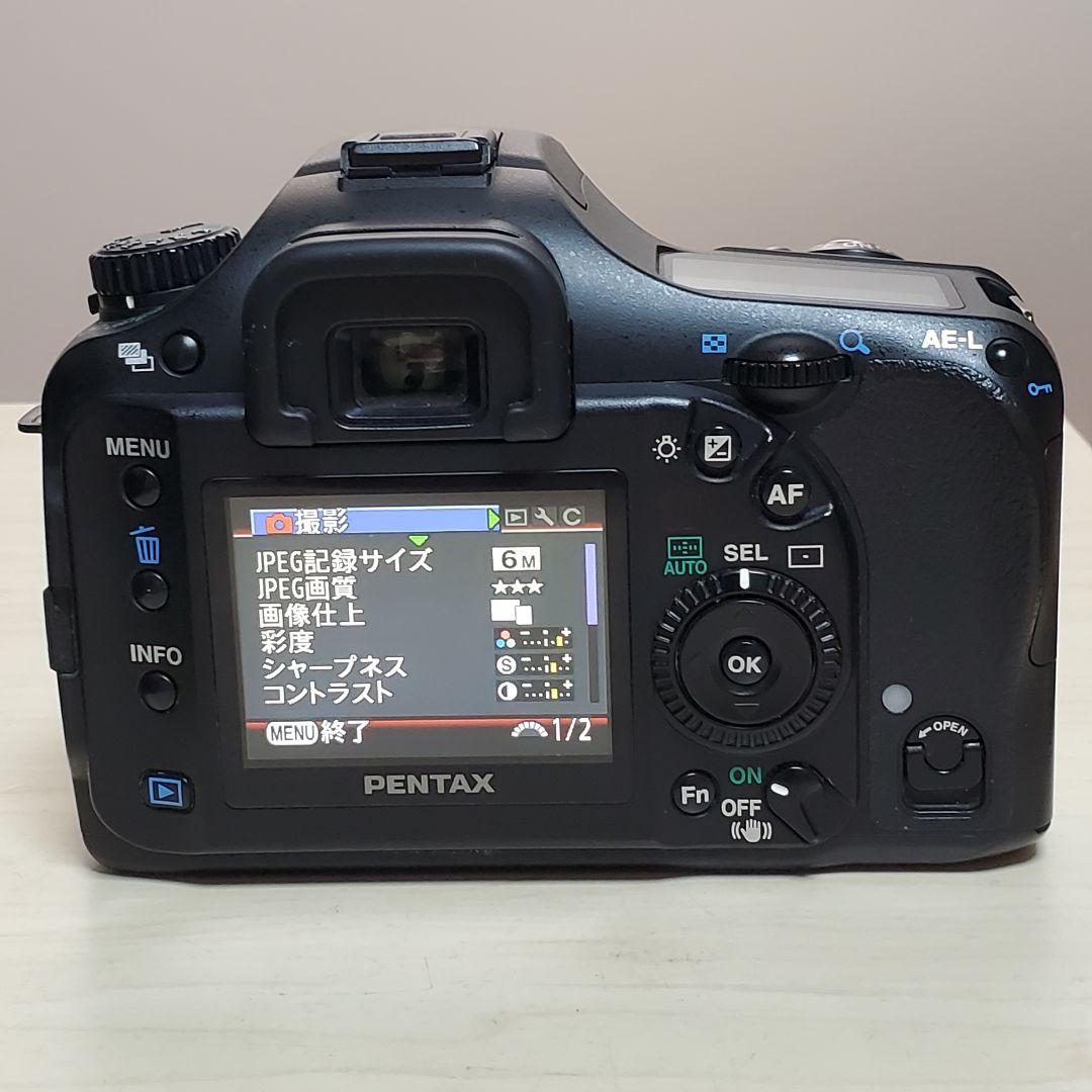 CCDセンサー 名機 PENTAX K10D ボディ ショット数約13,500回