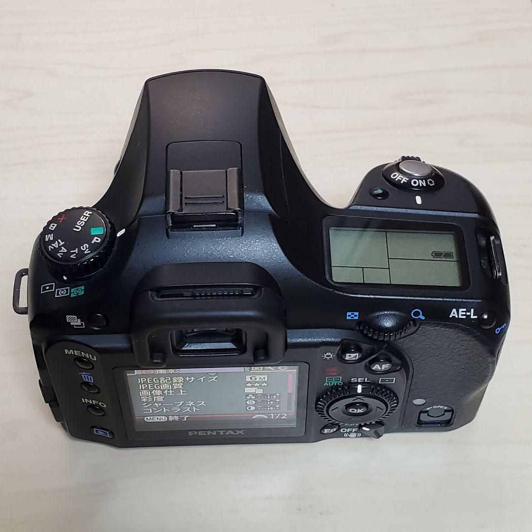CCDセンサー 名機 PENTAX K10D ボディ ショット数約13,500回
