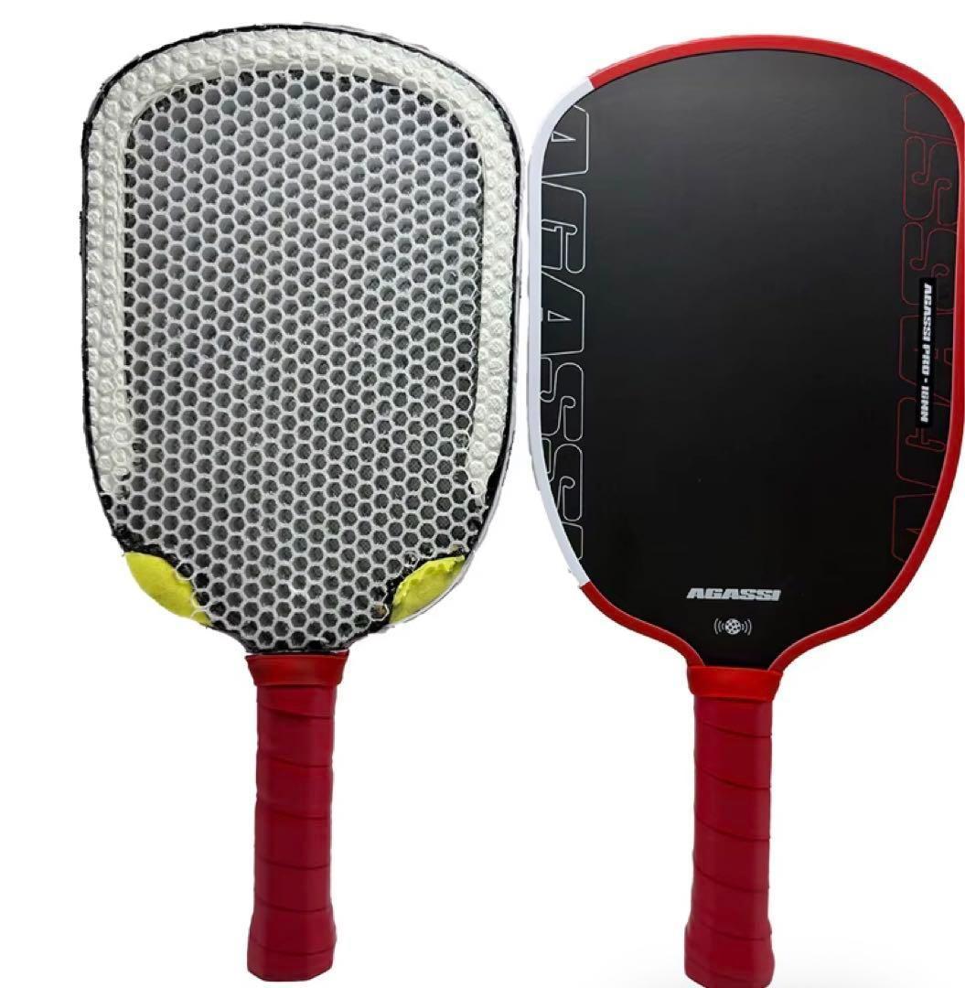 新品‼︎AGASSI PRO16mm T700 ピックルボール パドル228g