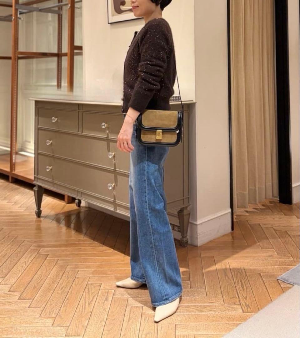 今期25冬新作デプレDESPRESフォックスカシミヤショートカーディガン