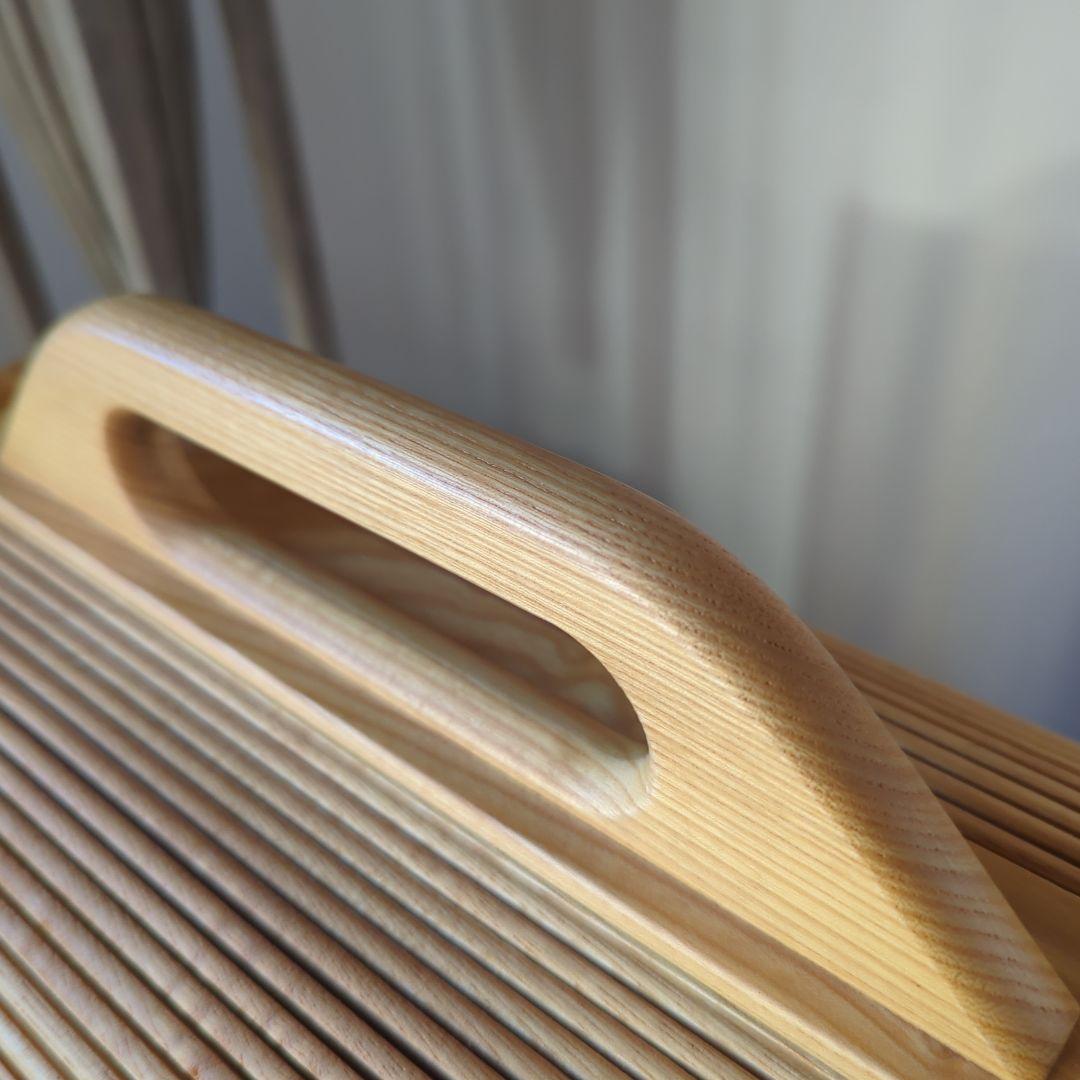 木製蛇腹コスメボックス　木箱収納　メイクボックス　化粧箱　小物入れナチュラル