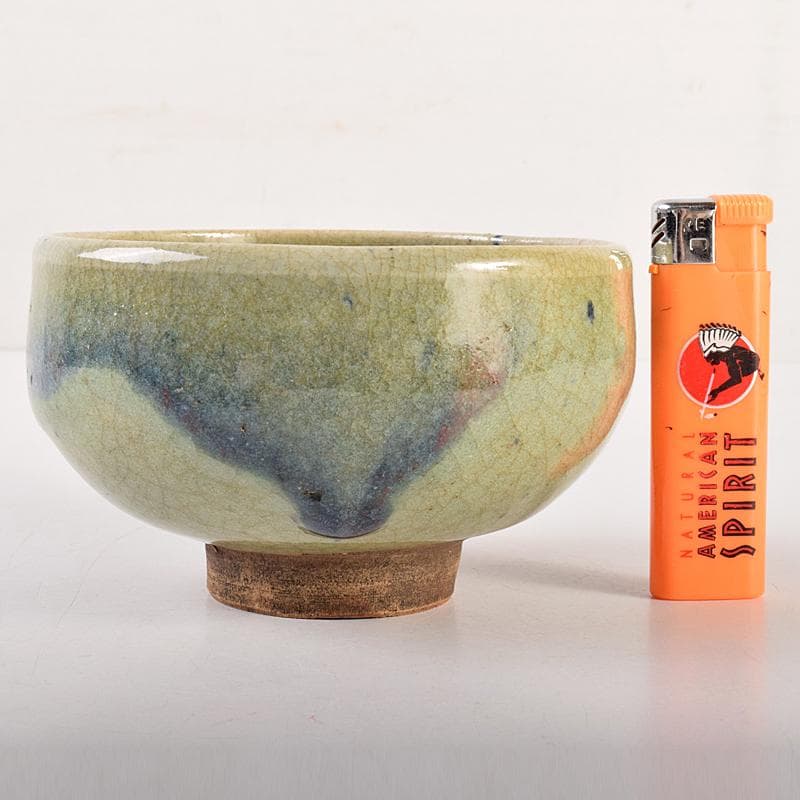 中国　唐物　窯変　茶碗　銘「唐錦」　書付箱　M　R7830