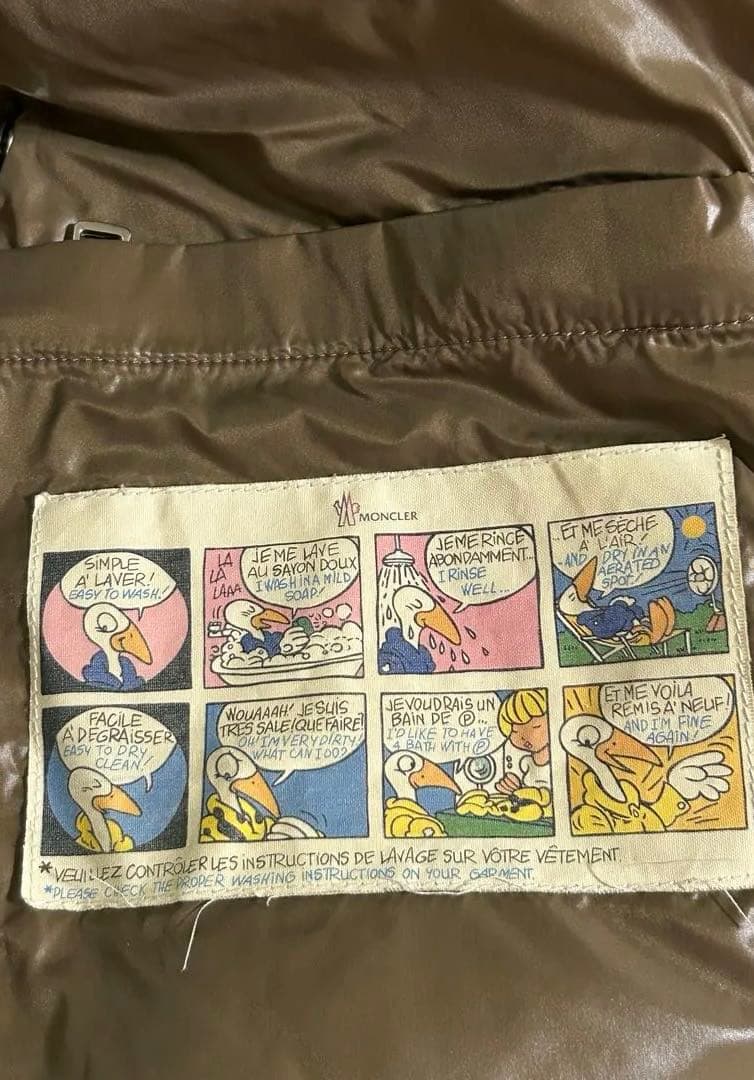 MONCLER オリーブグリーン ダウンジャケット 0サイズ