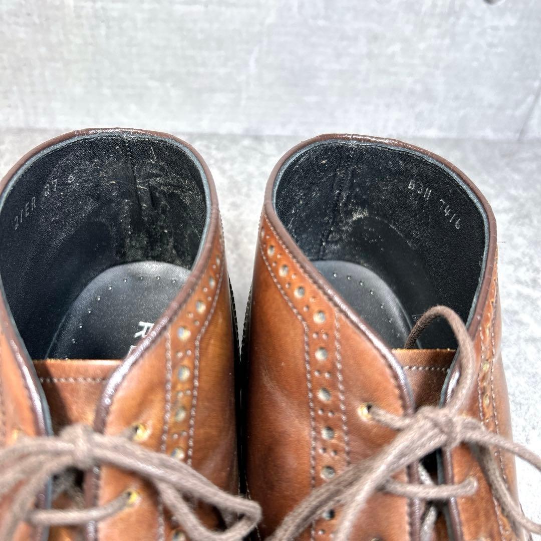 極美品✨【REGAL】チャッカブーツ/21ER/メダリオン/ウイングチップ/革靴