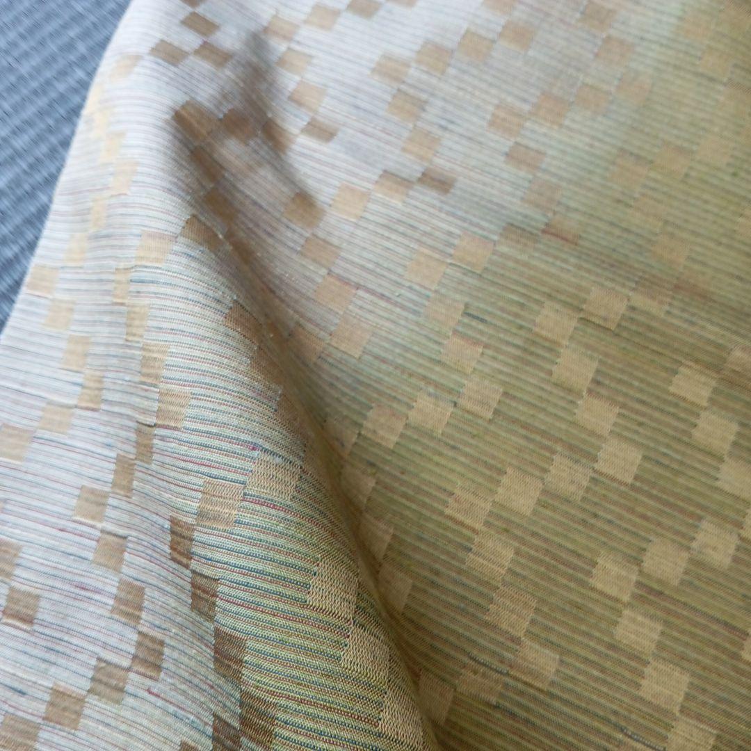 菅原工房 手先二通り　袋帯　霞　リバーシブル　縦縞