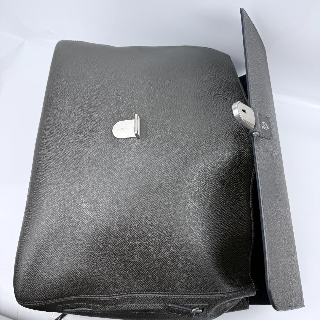 美品 ダンヒル ビジネスバッグ ブリーフケース 定価17万円 ブラック