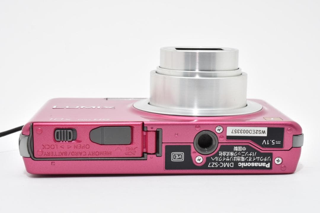 【美品】Panasonic LUMIX DMC-SZ7 ピンク　動作確認済