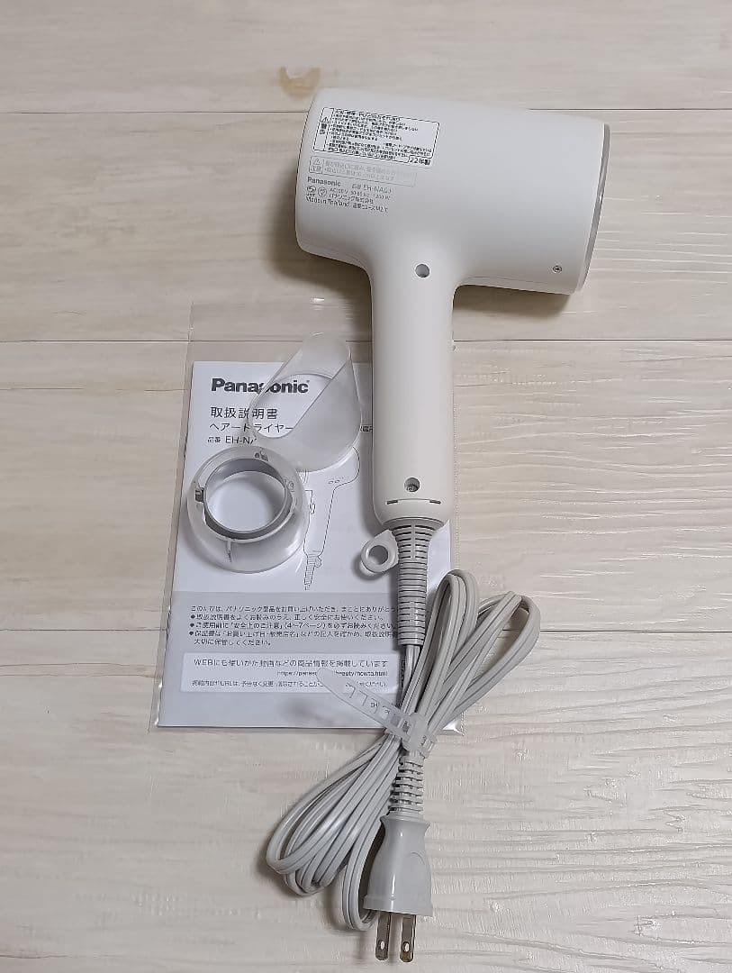 パナソニック ナノケア Panasonic EH-NA0J 22年製 WH 01