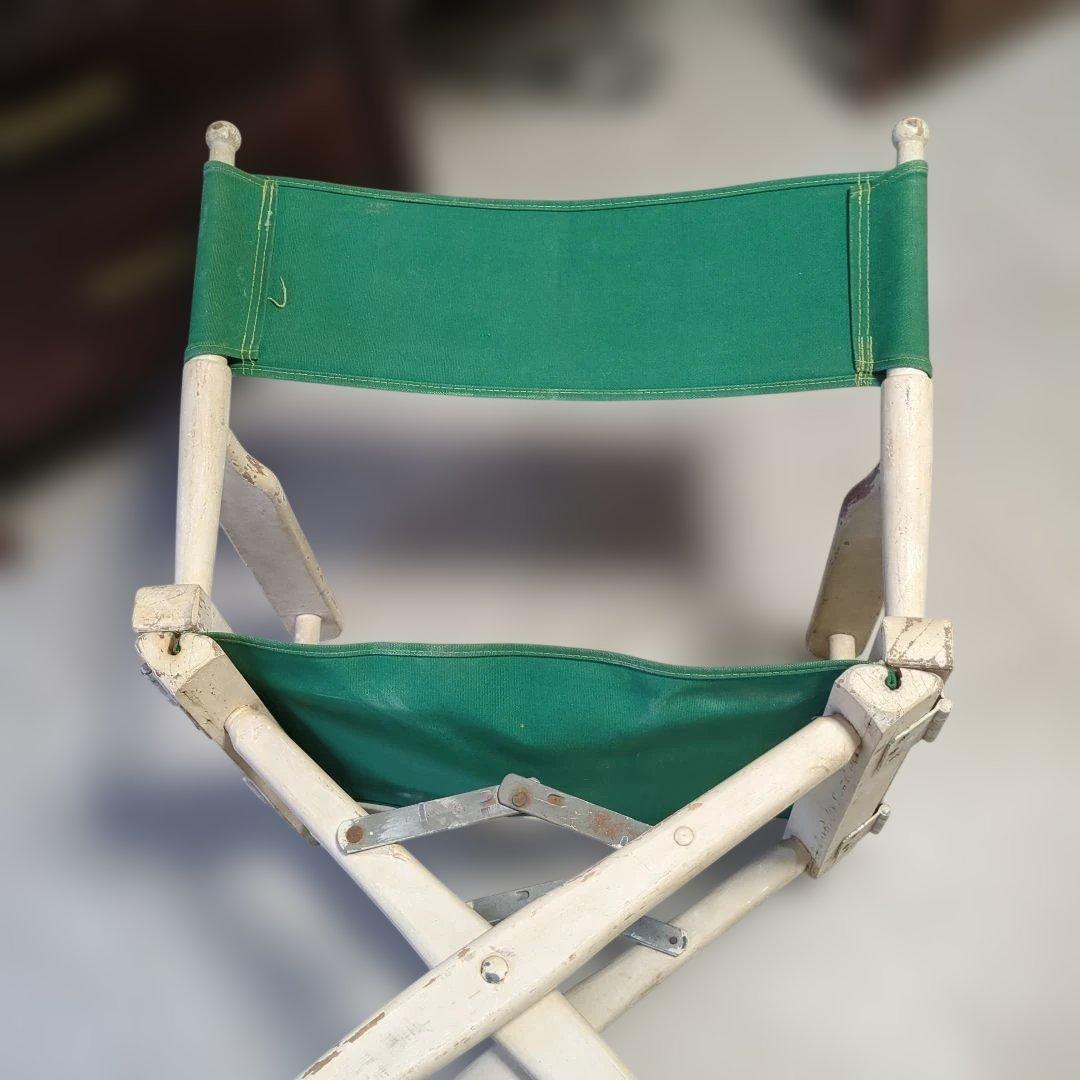 USA米国製アンティークディレクターズチェア 折りたたみ式
