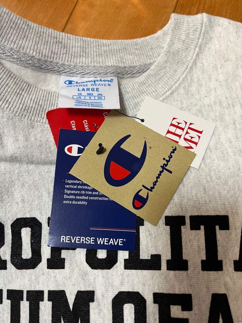 チャンピオン　メトロポリタン美術館　リバースウィーブ