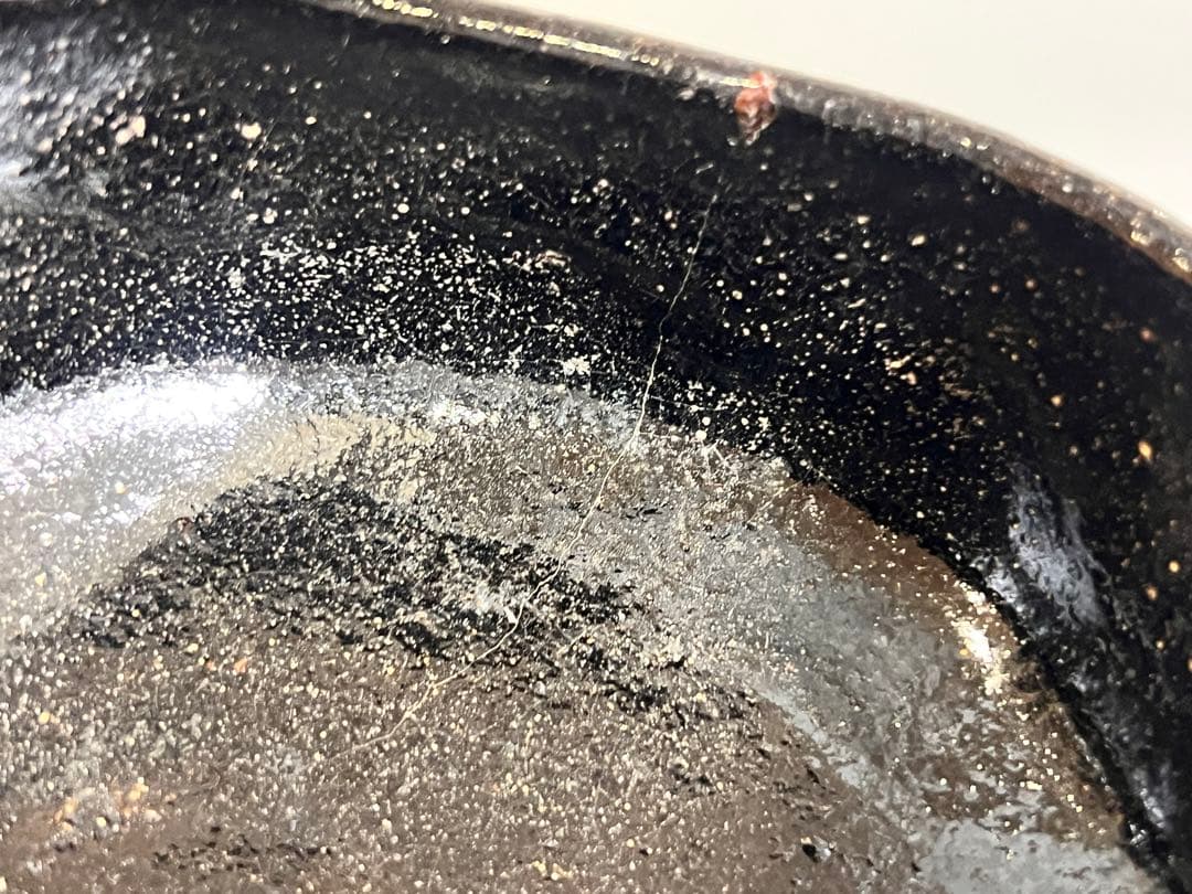 ZE433 茶道具 黒楽茶碗 書紙付