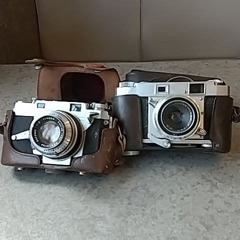 アンティークカメラ(2台)