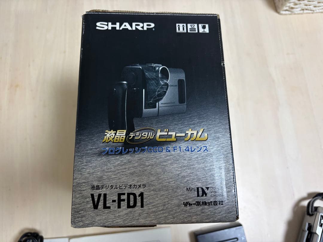 【箱説付き】SHARP VL-FD1 デジタルビューカム 電源確認済み