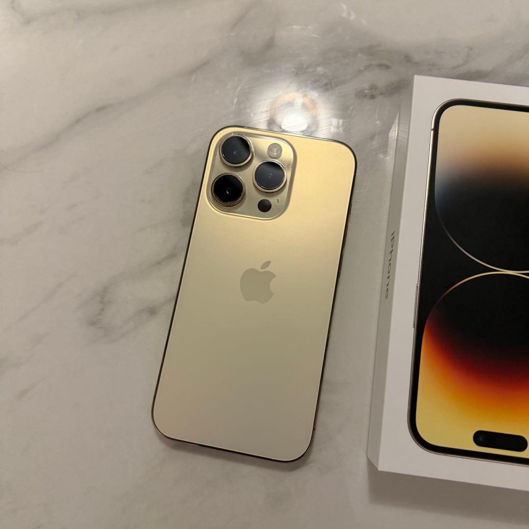 iPhone 14 pro ゴールド 128gb