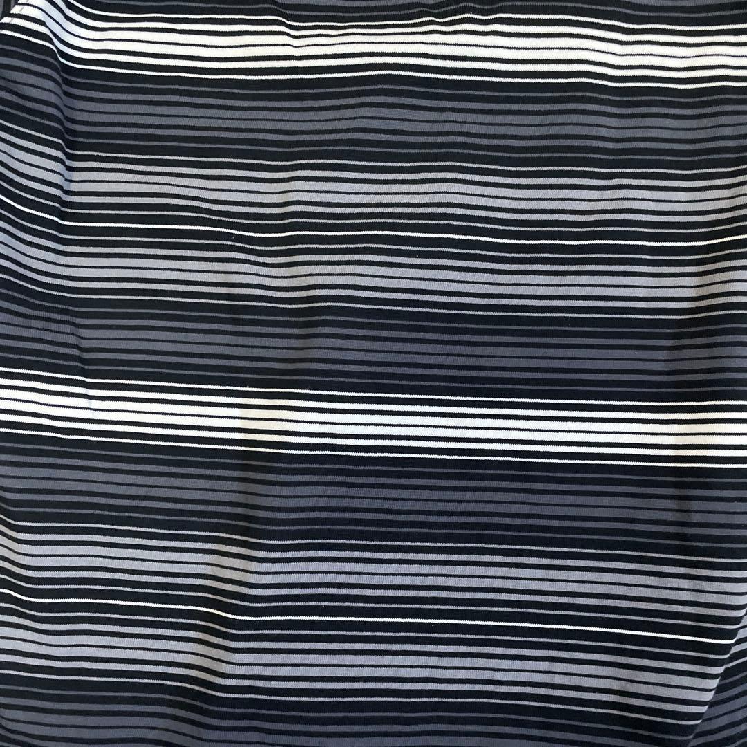 New Era ストライプポロシャツ X LARGE