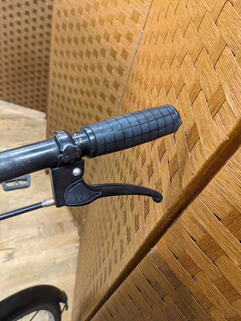 U075 普通自転車　26インチ　ブラック　シンプル