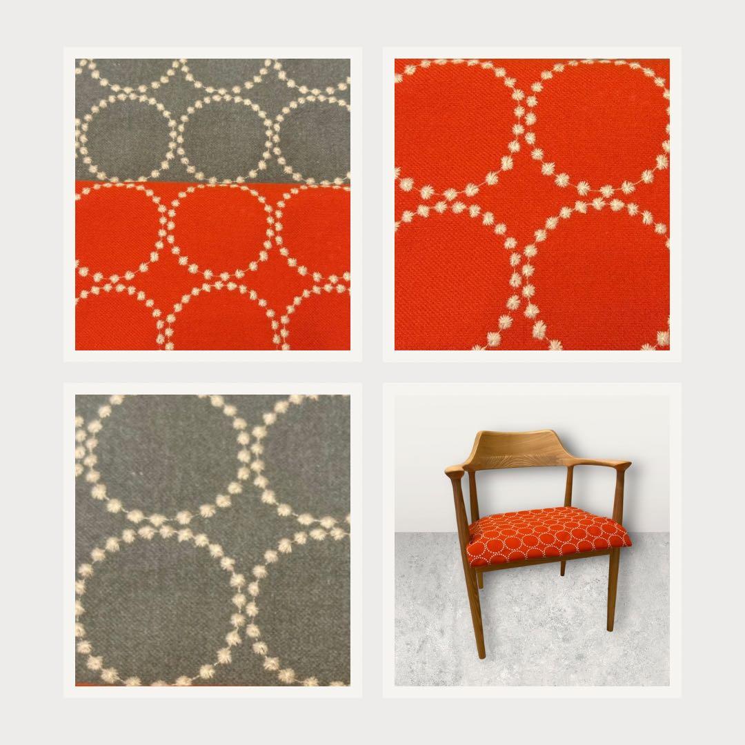 ミナペルホネン生地使用スツール　チェア　オットマン　イス　椅子　家具　インテリア