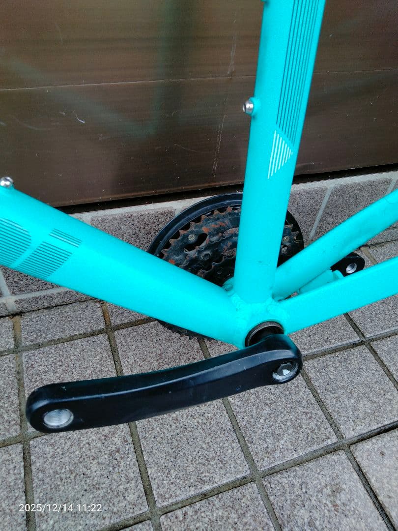 BIANCHI C Sport1 クロスバイク フレームのみ グリーン