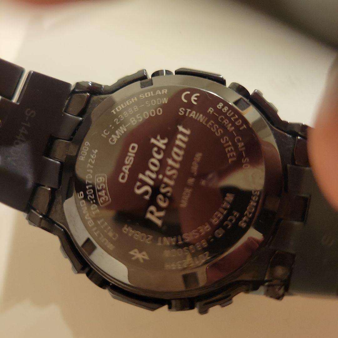 【美品】G-SHOCK フルメタル　GMW-B5000GD-1JFK