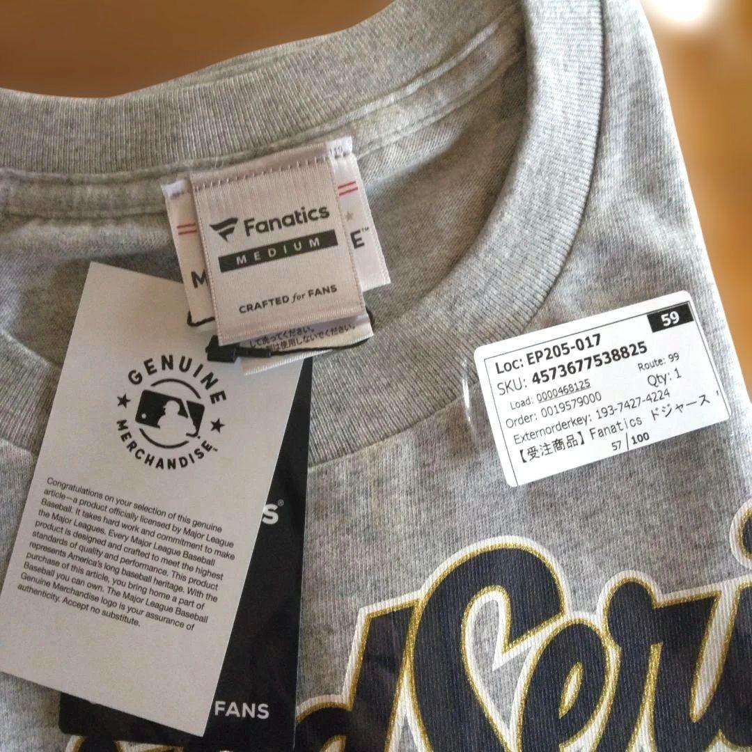 公式 新品 ドジャース ワールドシリーズ 2025 優勝記念 Tシャツ Mサイズ