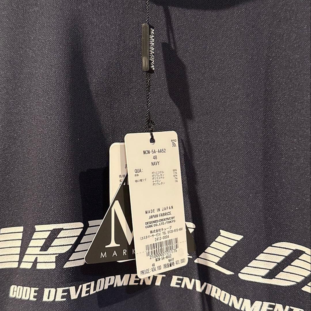 新品 ★2025最新 MARK&LONA モックネック シャツ マーク&ロナ