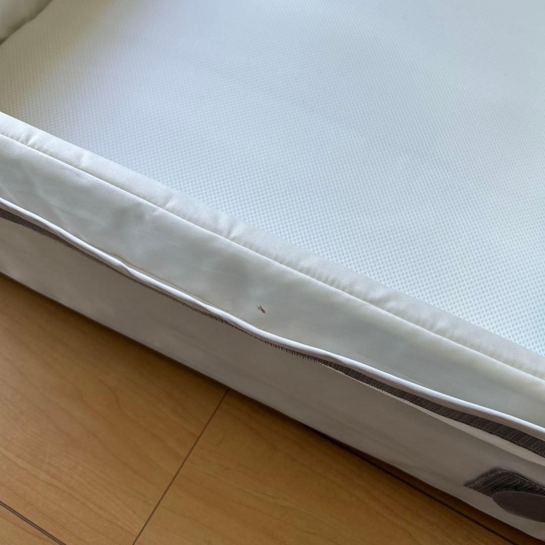 アップリカ　ココネルエアーab ベビーベッド　グレーベア