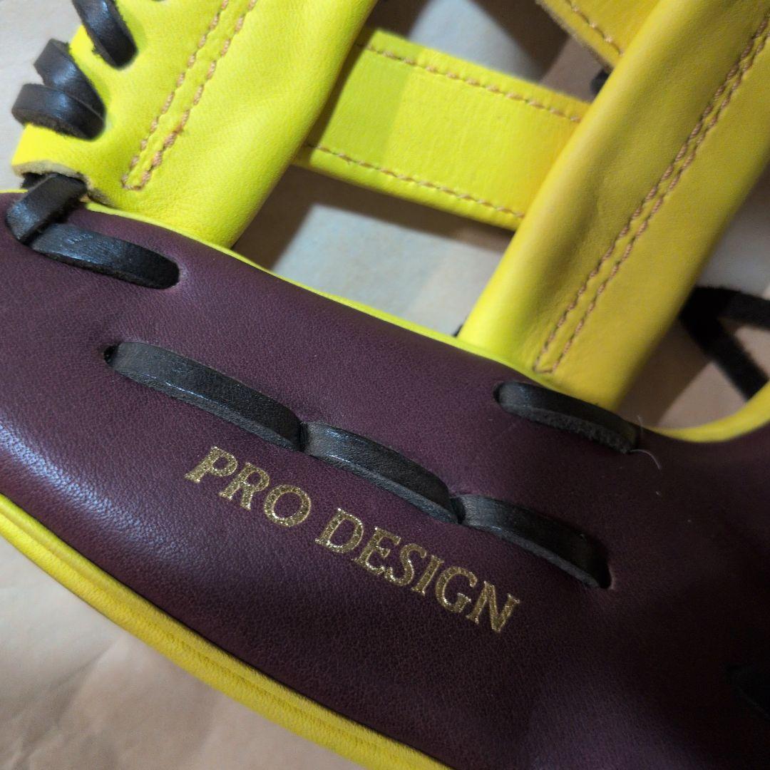 ローリングス:軟式用グラブ:右投げ:一般大人用:チョコ/イエロー:11.5インチ